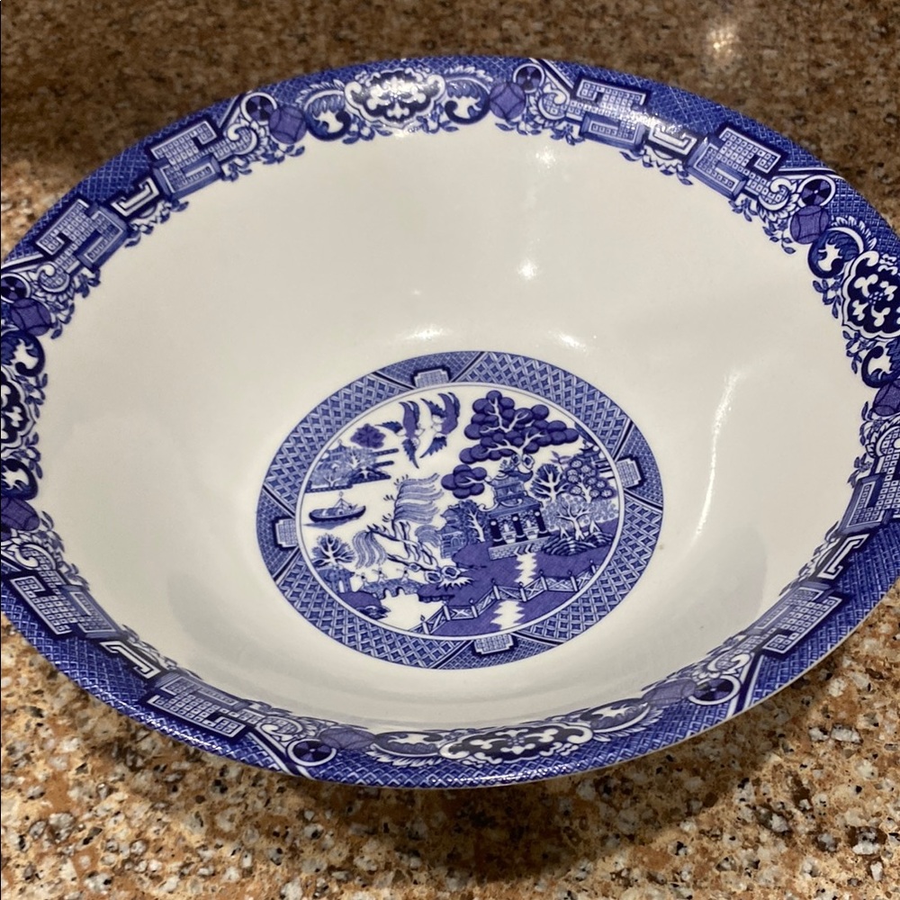 Blue and White Porcelain Bowl